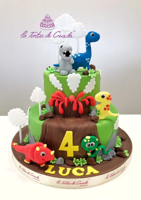 Decori 3d per torta a tema dinosauri,Decorazioni torta dinosauri,Topper per Torta di Dinosauri,Albero Giungla Tema Torta Toppers 