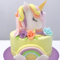 torta unicorno brescia