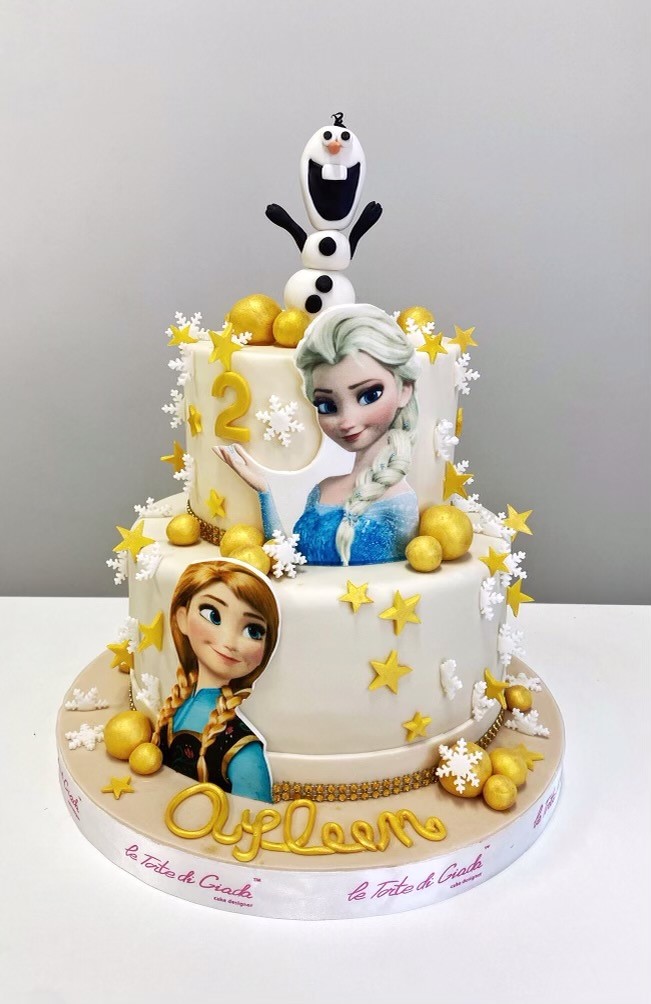 compleanno bambino brescia torta cake design frozen