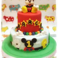 torta di compleanno topolino