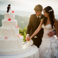 matrimonio brescia torta monumentale