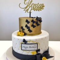 torta 40 anni cake design