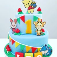 torta compleanno winnie the pooh