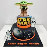 star wars cake brescia