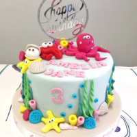 torta compleanno mare